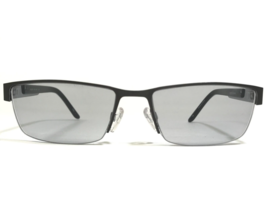 Alberto Romani Sunglasses Frames AR 3007 GR Black Gray Rectangular 55-17-135 - £44.50 GBP