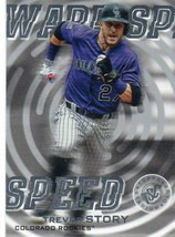 2019 Topps Stadium Club Warp Speed #WS-7 Trevor Story Colorado Rockies - £1.48 GBP