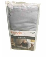 New LEACHCO Snoogle Cover - Supreme - Peaceful Gray  Organic/Plush/Remov... - $750.41 MXN