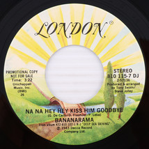 Bananarama – Na Na Hey Hey Kiss Him Goodbye - 1983 PROMO NFS 45 rpm 810 115-7 DJ - $17.77