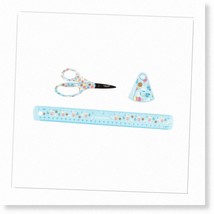 Sweet School Essentials Set for Kids - 3 Piece with Ice Cream Theme - £25.95 GBP