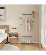 Solid Wood Coat Rack, 23.6&quot;, Athenian Grey - €79,54 EUR