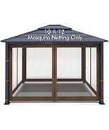 Universal Replacement Mosquito Netting For Gazebos - Wonwon Outdoor Gazebo - $93.85