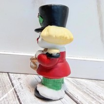 Vintage Clown Drummer Boy Ceramic Flambro Figurine Christmas Decor 3.5&quot; Tall - £5.52 GBP