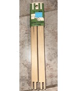VTG Needlepoint Crewel Cross-stitch Stretcher Bars (1) Pair 10” By Howel... - $20.36 CAD