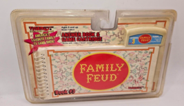  Vtg FAMILY FEUD GAME Cartridge 3 Tiger Toy Game &amp; Answer Books Electron... - $14.50