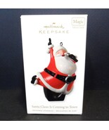 Hallmark Keepsake Ornament - Santa Claus Is Coming To Town (2010 Retired) - $19.00