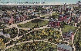 Columbia MO General View University Missouri Buildings Postcard E20 - $12.99