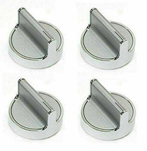 4 Cooktop Stove Range Control Knob For Whirlpool WCG97US6DS00 WCG97US0DS00 New - £18.58 GBP