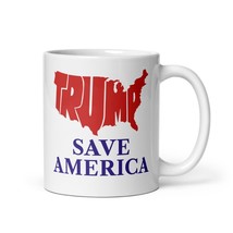 Trump Save America Coffee Tea Mug Cup 2024 Election President Presidential - £11.76 GBP+