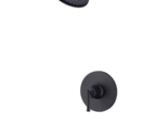 Glacier Bay 1005 129 783 Oswell 1-Spray Tub and Shower Faucet - Matte Black - £72.88 GBP