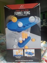 Three in A Row Funnel Pong Game With 16 Table Tennis Balls In 2 Teams (F... - £19.03 GBP