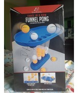 Three in A Row Funnel Pong Game With 16 Table Tennis Balls In 2 Teams (F... - £19.18 GBP