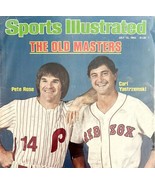 Pete Rose Sports Illustrated Cover Page 1982 Baseball MLB Yastrzemski DW... - $953.53 MXN