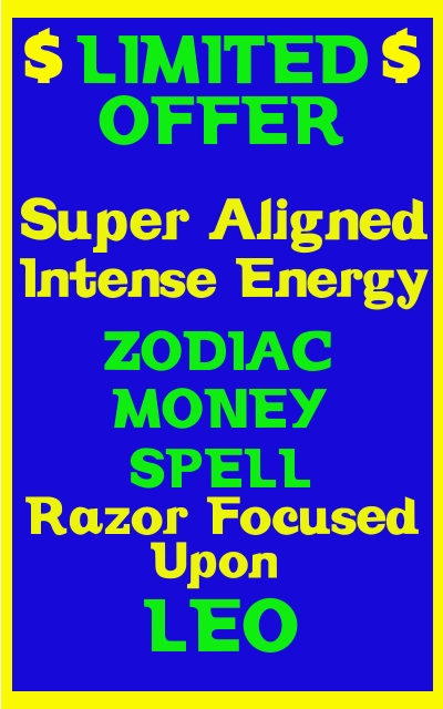 Primary image for Money Spell Highly Charged Spell For Leo Millionaire Magic for Luck Money