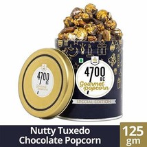 Nutty Tuxedo Chocolate Popcorn, Tin, 125 gm (Free shipping world) - £20.17 GBP