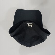 Under Armour Golf Men's L/XL Back Fitted Black Baseball Cap Hat image 13