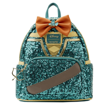Loungefly x Disney BRAVE Princess Merida Sequin Mini Backpack - £119.46 GBP