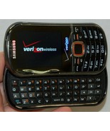 Samsung Intensity II Phone Verizon SCH-U460 Black 2 slider qwerty 1xRTT ... - £11.07 GBP