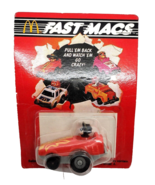 Hamburglar Roadster 1985 McDonalds Fast Macs Pull&#39;Em Back Ertl Car - £8.13 GBP