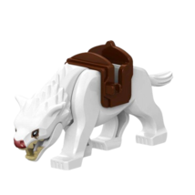 HRGIFT Lord of the Rings White Warg L083 Minifigures Custom Toy - £4.69 GBP