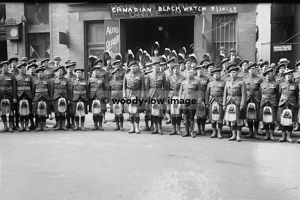 RP01941 - Military - Canadian Black Watch - photo 6x4 - $2.95