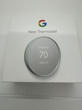 Google Nest G4CVZ GA02083-US Smart Programmable Wifi Thermostat Fog Very Good - £39.81 GBP