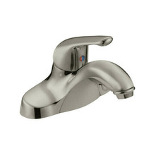 Lavatory Faucet Satin Nickel Single Handle With Pop-Up - £50.95 GBP