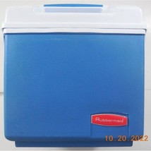 Rubber Maid Sidekick Blue Lunch Box Cooler Ice Chest 6 Pack 2920 - £11.93 GBP