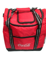 Coca-Cola 24-Can Cooler Bag with Handle Red with White Logo Easy-Access ... - $22.77