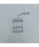 NEXFORM battery chargers Individual Fast Charger for Rechargeable Batteries - $10.99