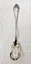 Claremont Sterling by R. BLACKINTON &amp; CO 1906 Olive Spoon Pierced 6&quot; Han... - $58.91