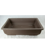 Japanese Yokkaichi Rectangular Unglazed Bonsai Pot, Cactus Planter 9.75&quot;... - $49.99+