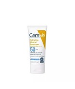 2 Packs CeraVe Hydrating Mineral Face Sunscreen Lotion with Zinc Oxide –... - £62.16 GBP