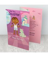 For You Daughter Paper Doll Fun Birthday Card Black Girl American Greetings USA - $12.00