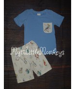 NEW Boutique Peter Rabbit Easter Bunny Boys Shorts Outfit Set - €14,75 EUR