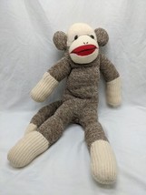 Sock Monkey Plush Stuffed Animal 18&quot; - $35.63