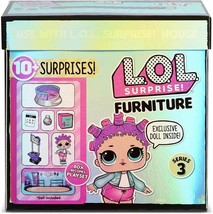 L.O.L Surprise Furniture Roller Rink with Roller Skater Doll &amp; 10+ Surprises New - £12.78 GBP