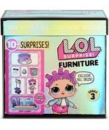 L.O.L Surprise Furniture Roller Rink with Roller Skater Doll &amp; 10+ Surpr... - £12.77 GBP