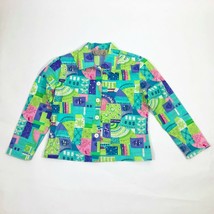 Life Style Women&#39;s  Petite Boho Embellished Pastel Color Jacket Size Petite - $275.14 MXN