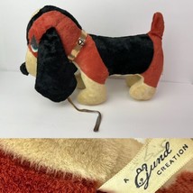 Vintage Gund Dog Rare Early J Swedlin Stiff Stuffed Animal Basset Hound Beagle - £97.09 GBP