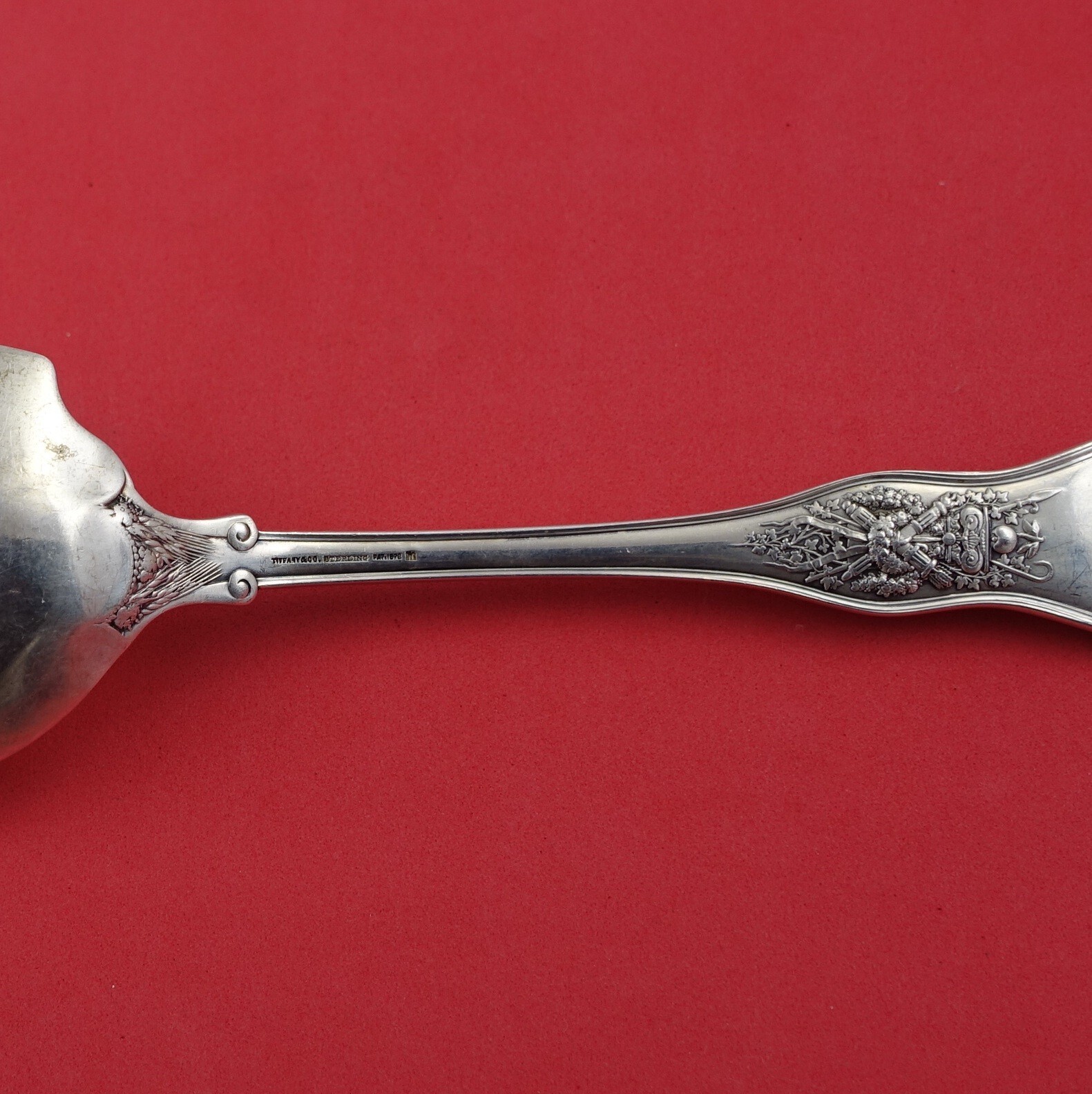 Olympian by Tiffany and Co Sterling Silver Fish Server Design Blade Small 11 1/4 Item image 2