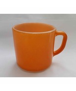 Federal Glass Company Coffee Mug Bright Orange USA - £31.07 GBP