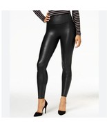 Spanx Faux Leather Leggings Womens Small  Black - £31.10 GBP