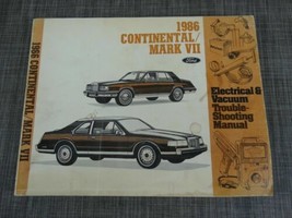 1986 Ford Continental Mark VIIi Electrical &amp; Vacuum Trouble shooting Manual - £6.22 GBP