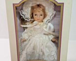 DG Creations Doll Ornament Porcelain Poseable Victorian 2001 in Box Vintage - $13.81