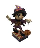 Disney Halloween Witch Minnie Mouse Witch Sweet Treat Pumpkin Jim Shore ... - $79.95