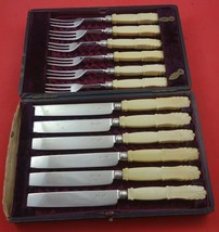English Sterling by Various Makers Sterling Serving Dessert Set 12-pc. 7 1/2&quot; - £548.60 GBP