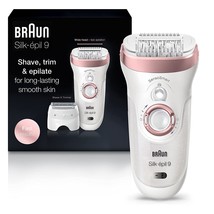 Women&#39;S Wet And Dry Hair Removal With The Braun Silk-Épil 9 9-720 Epilator - £99.08 GBP