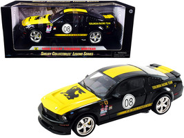 2008 Ford Shelby Mustang #08 &quot;Terlingua&quot; Black and Yellow &quot;Shelby Collectibles L - £80.85 GBP